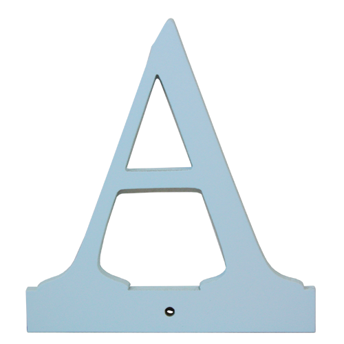 Buchstabe A blau