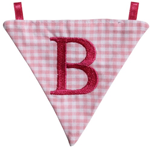 Wimpel B - rosa
