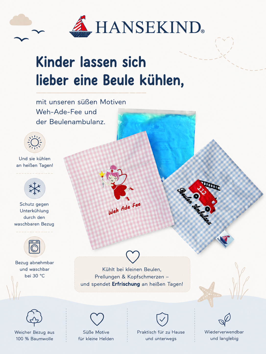 Kühlpad Beulen Ambulanz