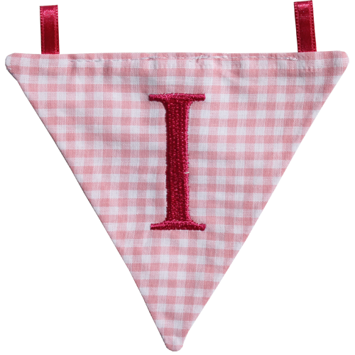 Wimpel I - rosa