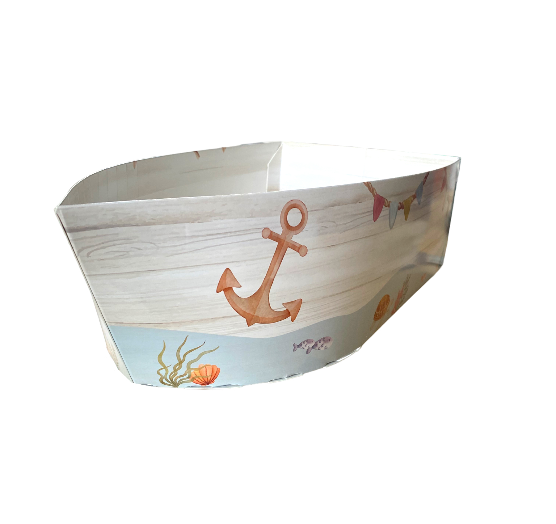 Geschenkschachtel Schiff groß zum Selbstverpacken, 30cm