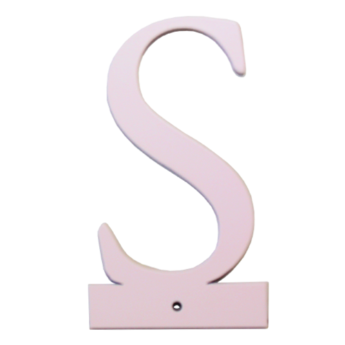 Buchstabe S - rosa