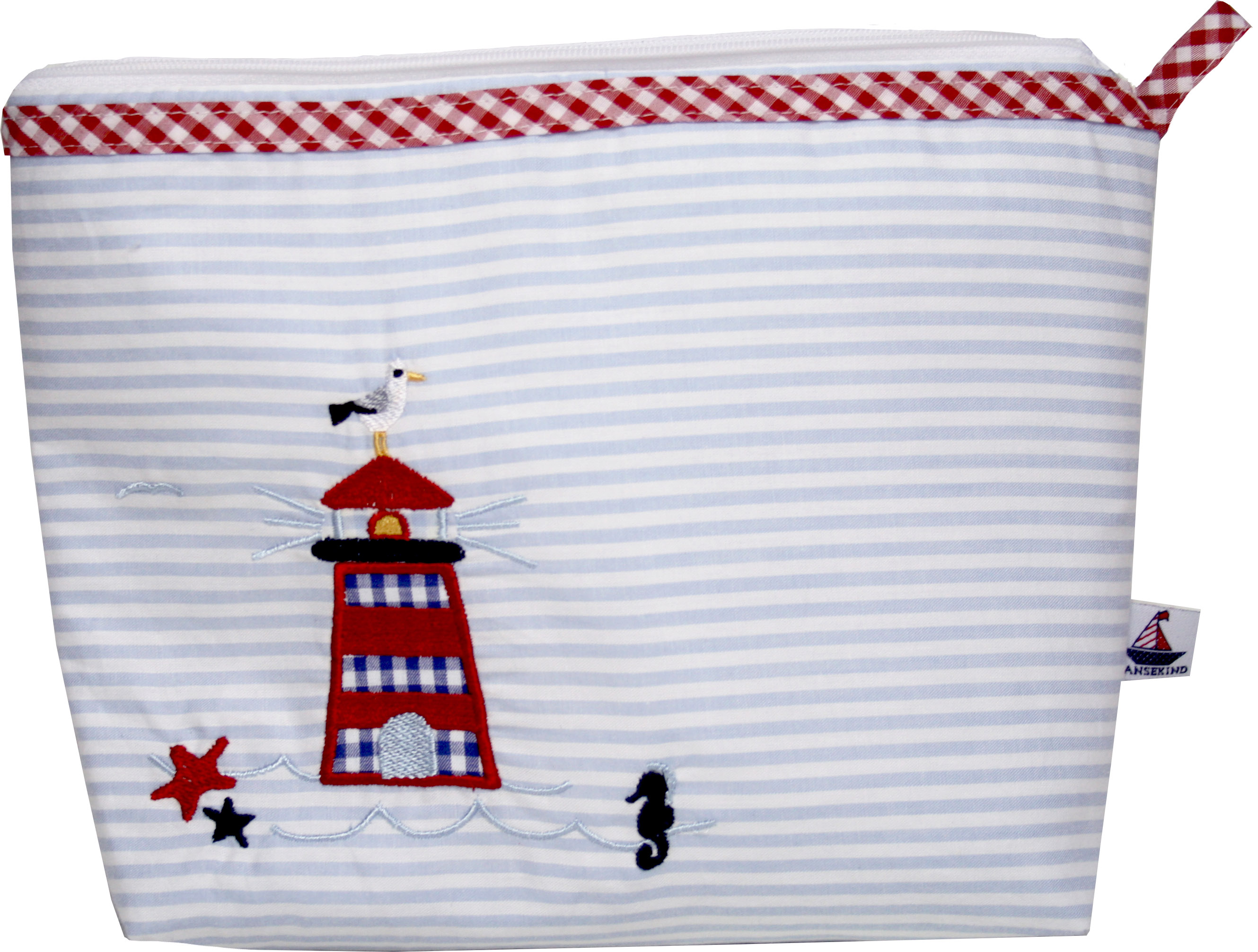 Kulturtasche blau