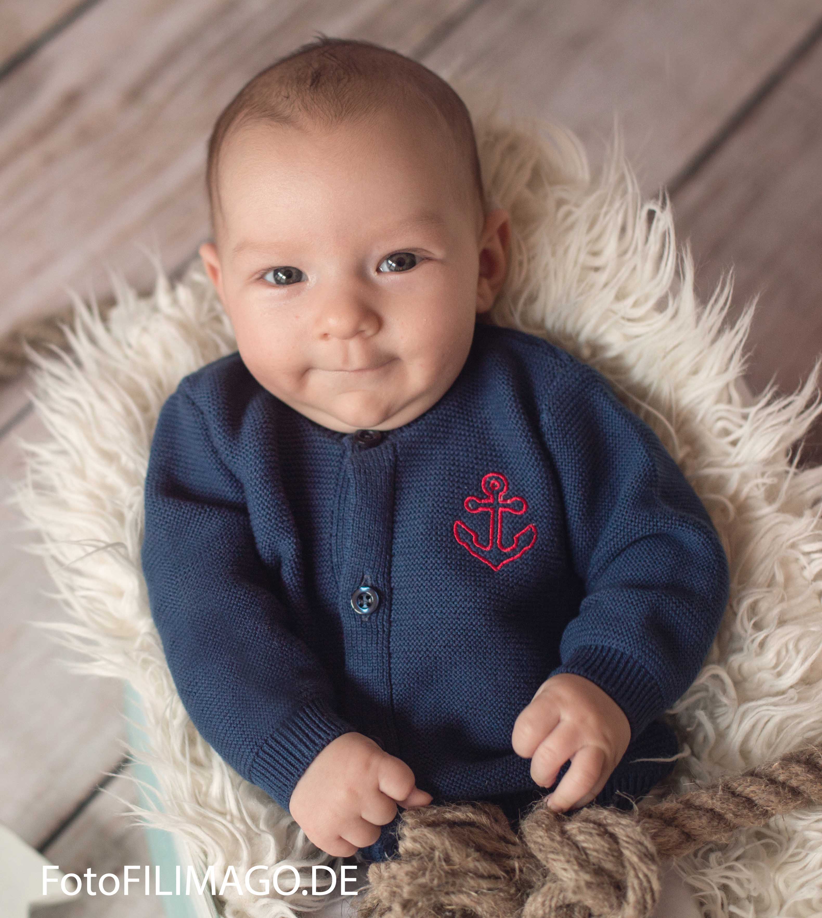 Strickjacke, navy 50-56