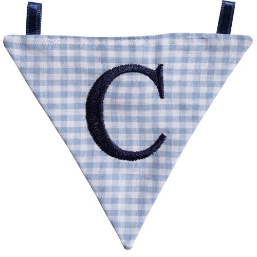 Wimpel C - blau