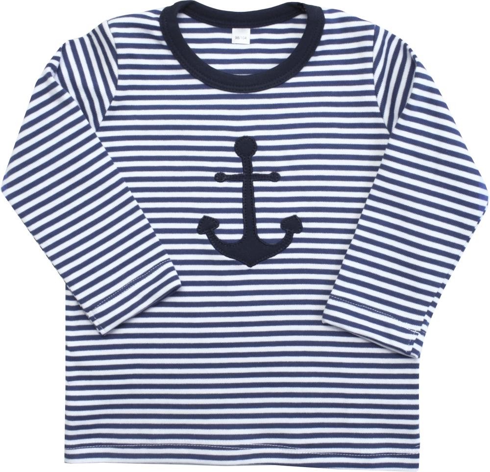 Langarmshirt navy Anker