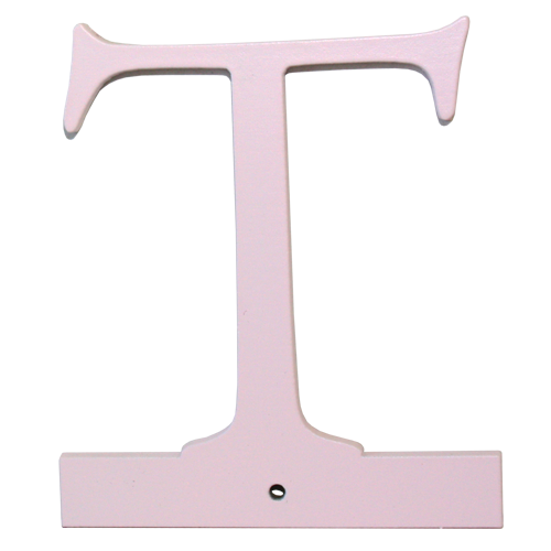 Buchstabe T - rosa