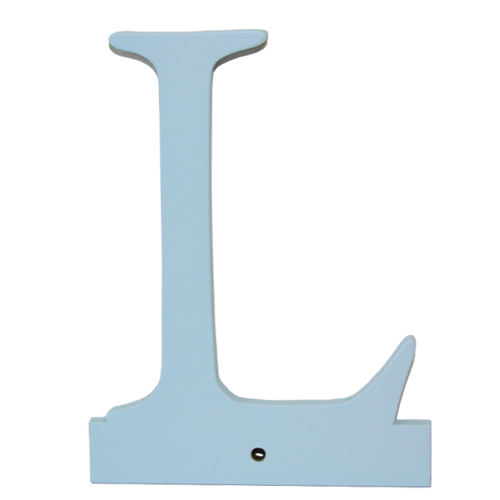 Buchstabe L blau