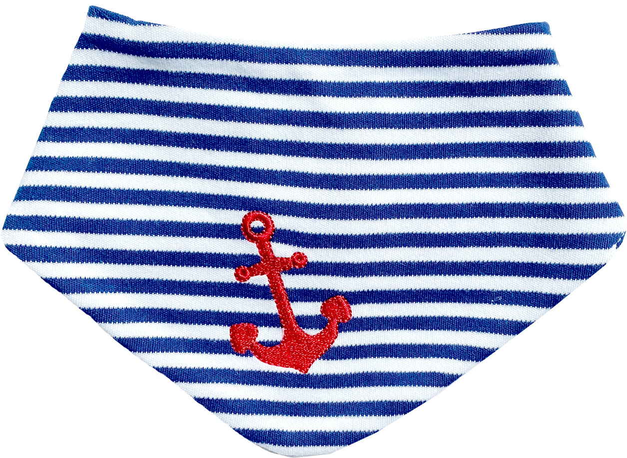 3-teiliges Set 62/68 navy gestreift