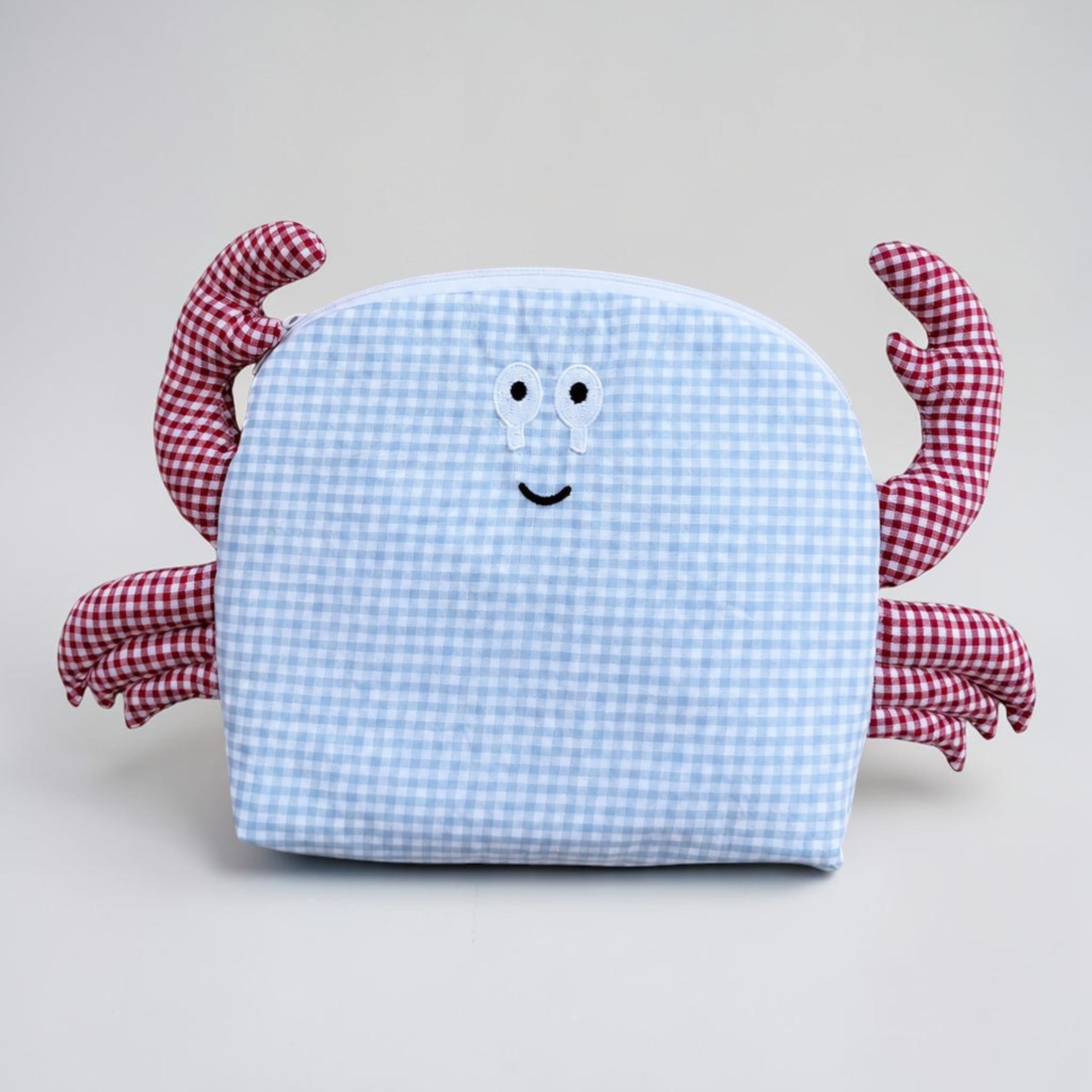 Kinder Kulturtasche Krabbe | Kulturbeutel für Kinder aus OEKO-TEX® Standard 100 | Hansekind