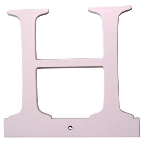Buchstabe H - rosa