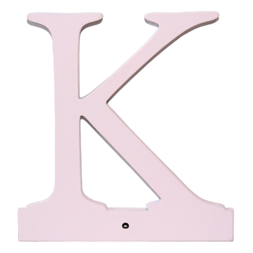 Buchstabe K - rosa