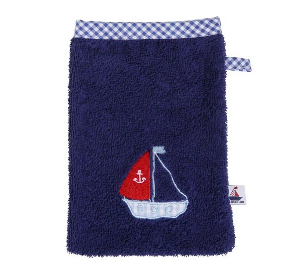 Navyfarbenes Frottee Spar-Set 4-teilig