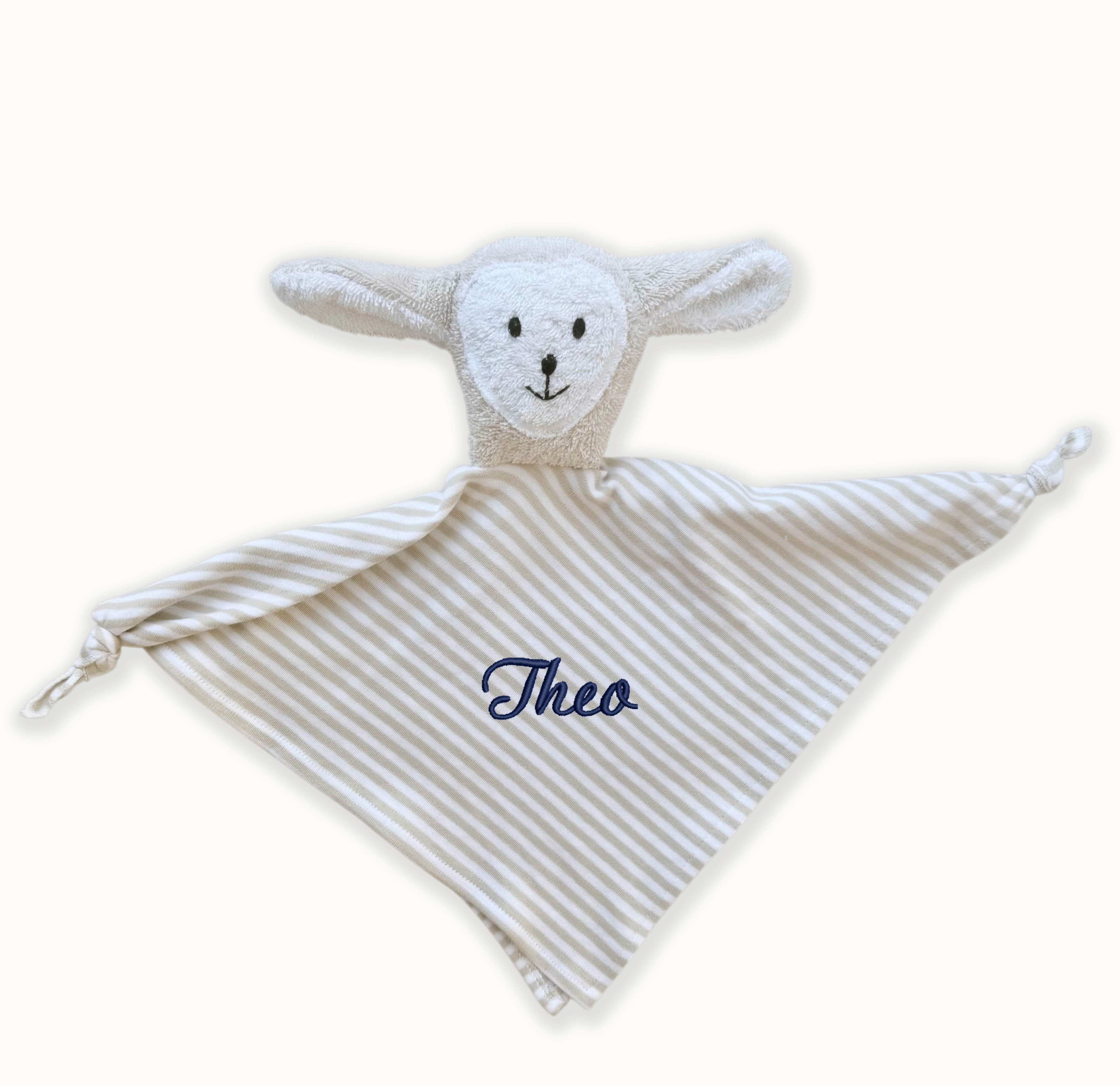 Schnuffeltuch Schaf aus OEKO-TEX® Standard 100 | Kuscheltuch Baby | Hansekind