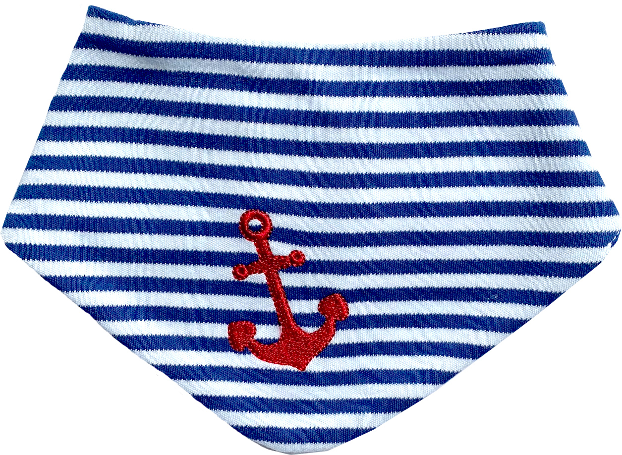3-teiliges Set 62/68 navy gestreift
